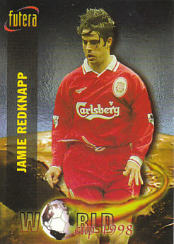 Jamie Redknapp Liverpool 1998 Futera Fans' Selection #74